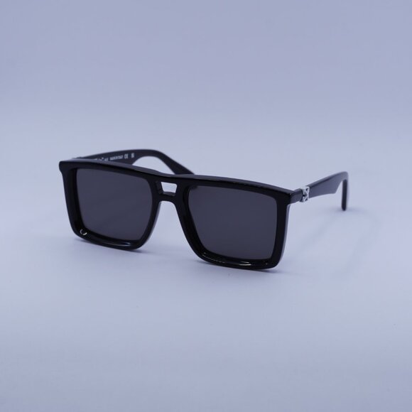 Off-White OERI13W STRATFORD 1007 Sunglasses Black Square Frame, Grey Lenses - Picture 3 of 9